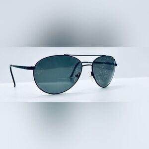 Wheaton Black Oval Sunglasses Frames Only